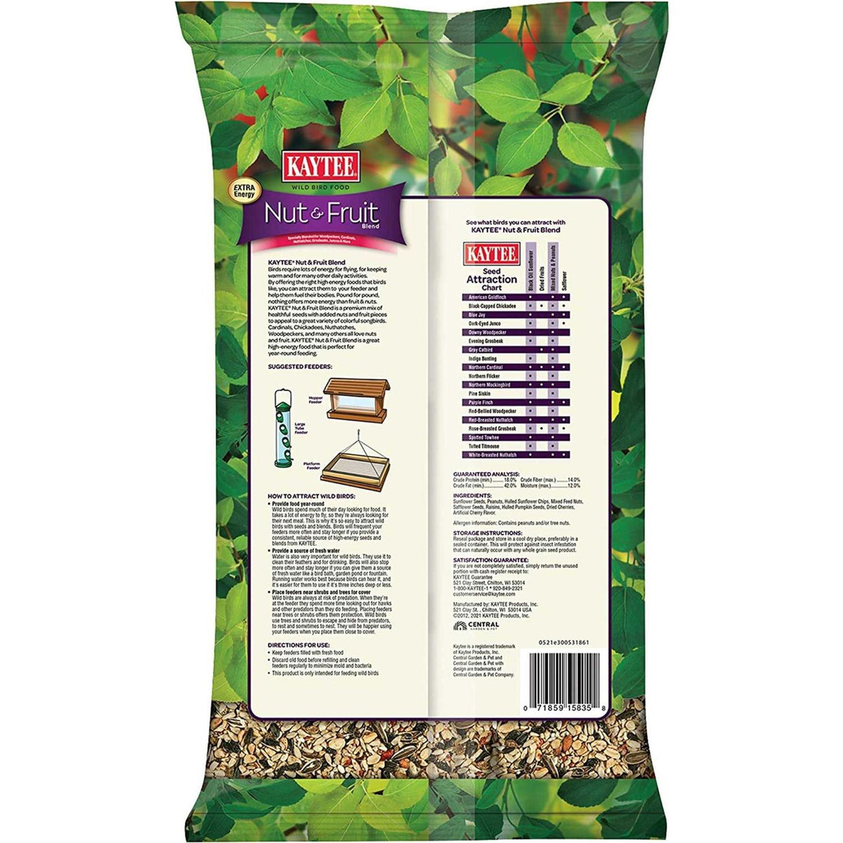 Nut Fruit Blend Wild Bird Food A784