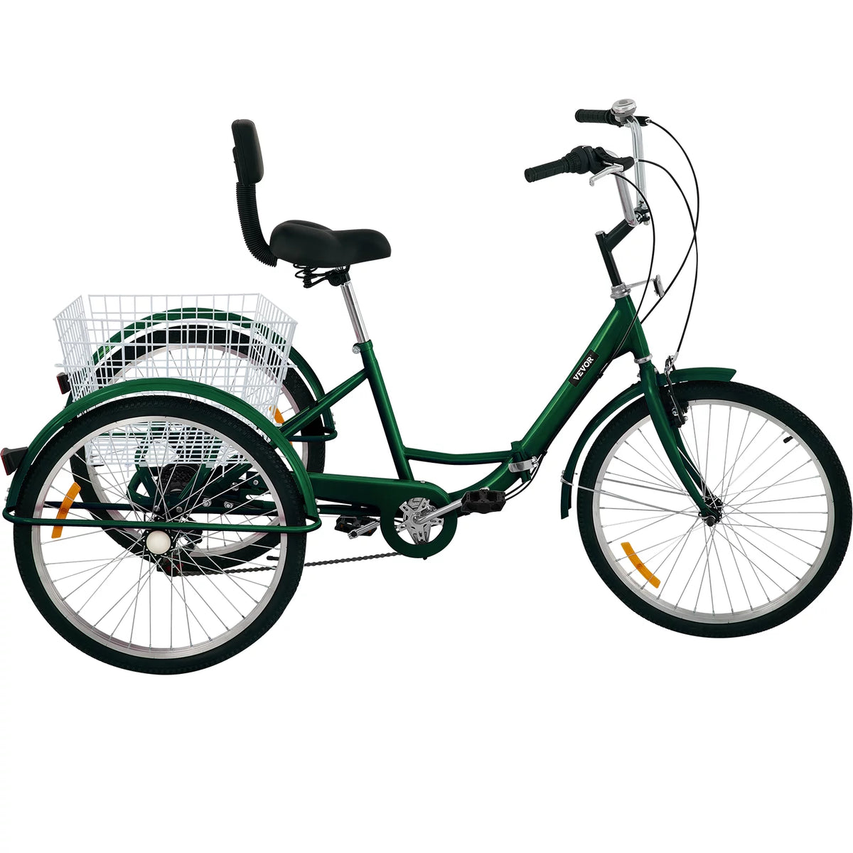 Foldable 7-Speed Adult Tricycle 24" Wheels P7782