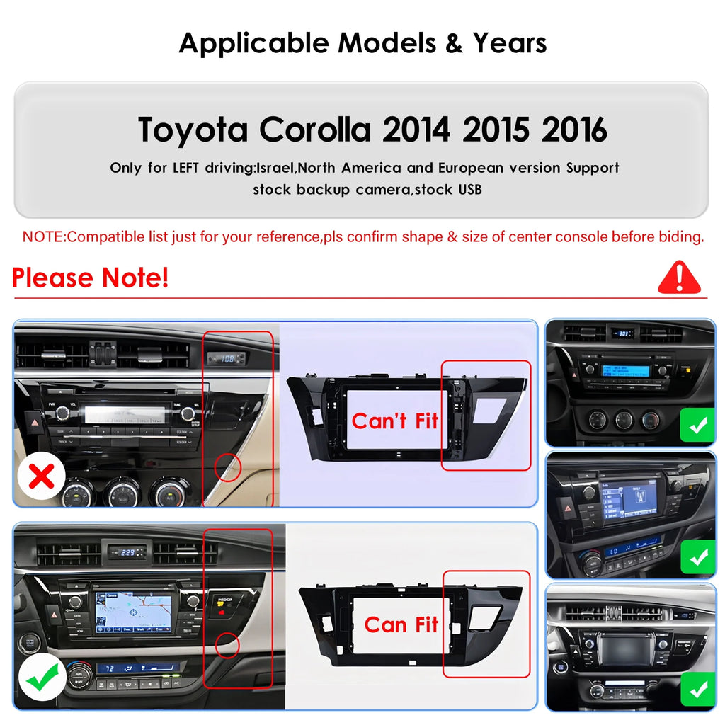 Android 12 2+32GB Car Stereo Radio Carplay GPS Navigation C9977