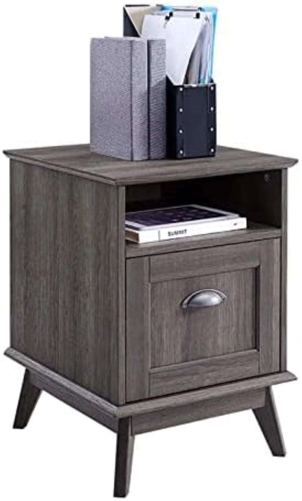 Wood File Cabinet with Drawer L18438