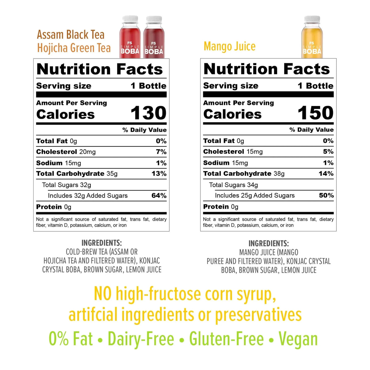 12-Pack of 12oz Bottles Boba Tea Starter Pack D669035
