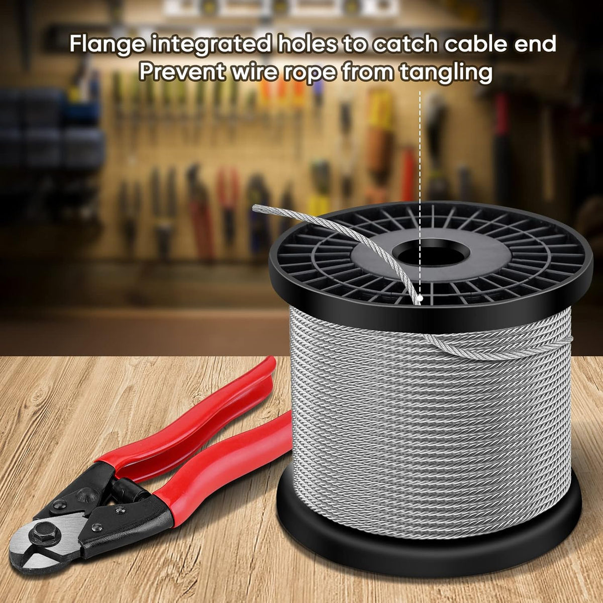 1/8 300ft Stainless Steel Wire Rope Aircraft Cable T943