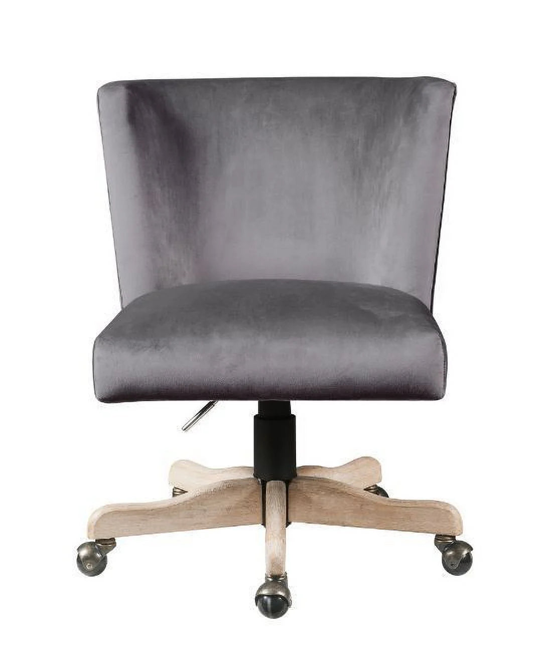 Grey Velvet Office Chair S232208