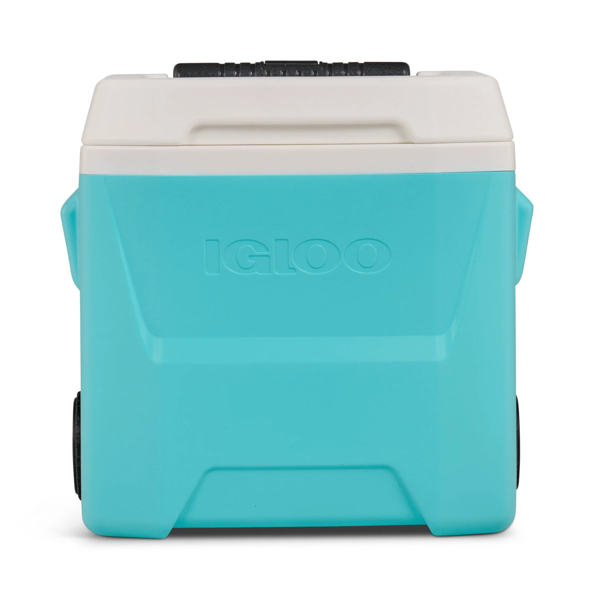 16 QT. Aquamarine Hard Sided Roller Cooler X657475