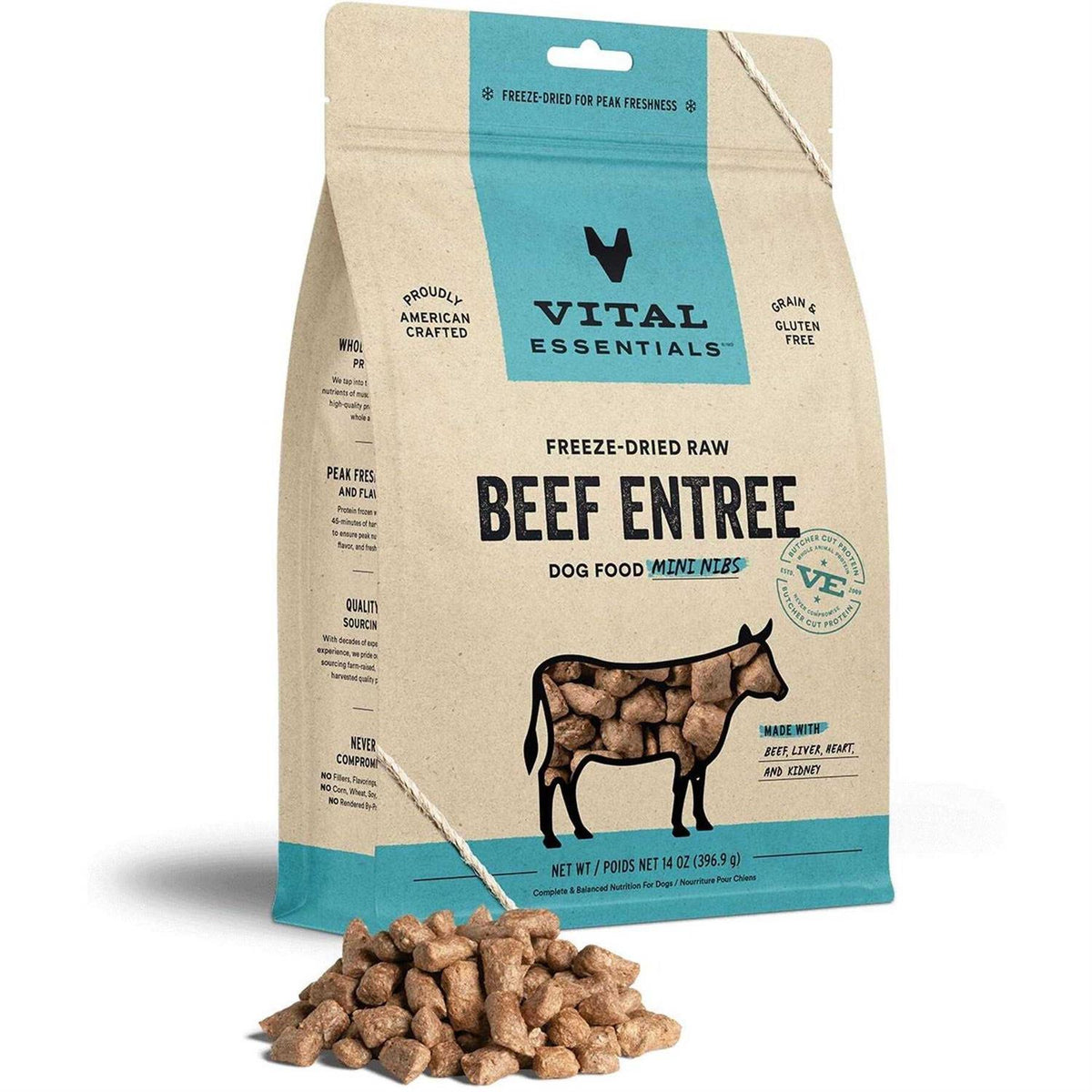 Beef Freeze-Dried Raw Dog Food K68042