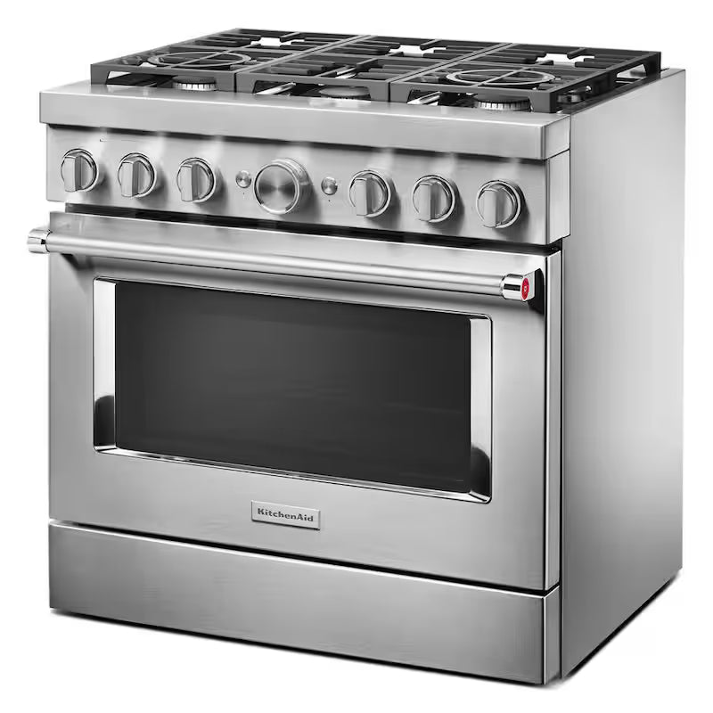 5.1 cu. ft. Smart Dual Fuel Range with True Convection in Stainless Steel R5919