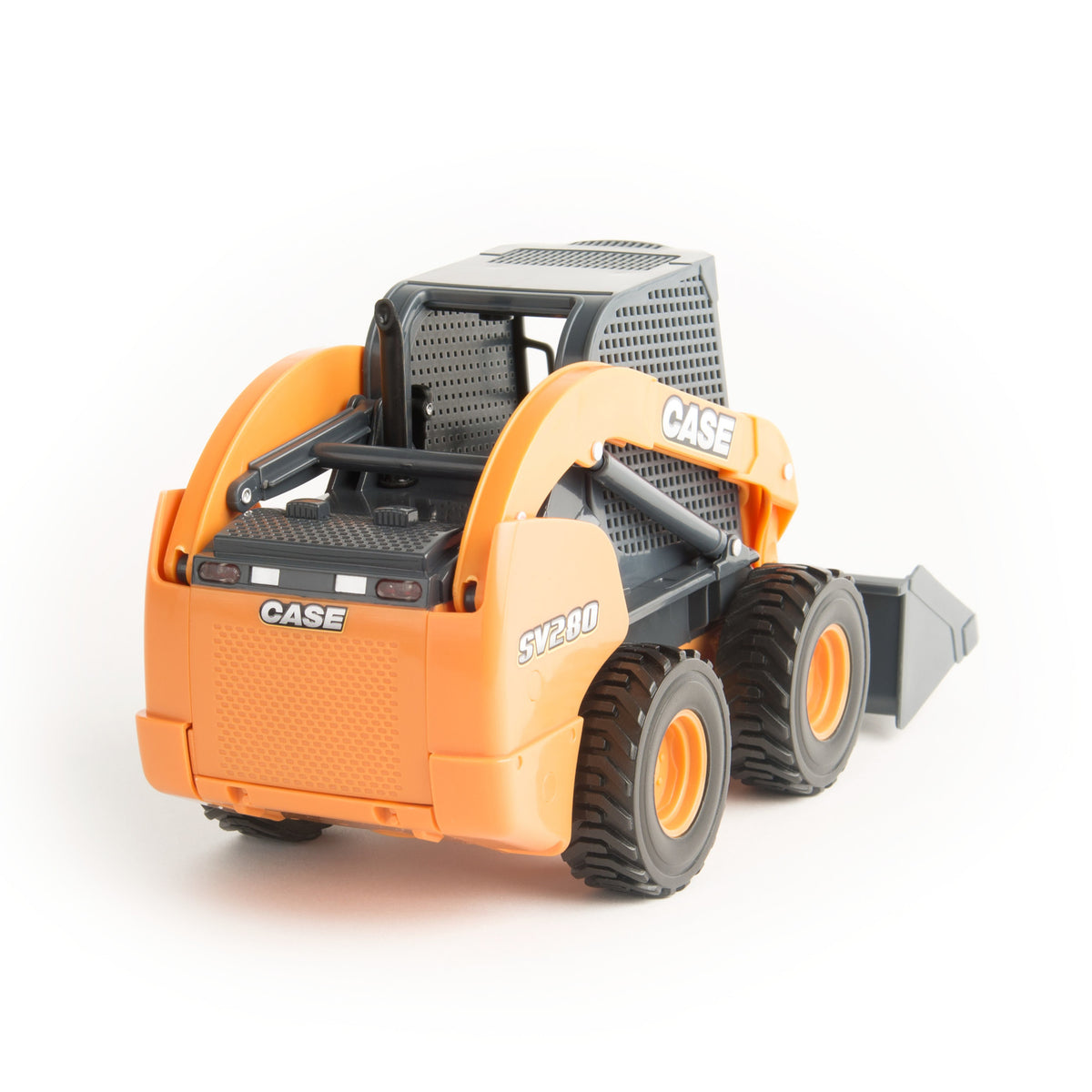 1:16 Scale Ram 3500 with Gooseneck Trailer and Case Construction SV280 Skid Steer P4516