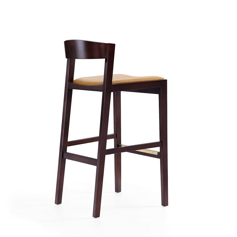 Faux Leather Barstool Set of 2 S616614