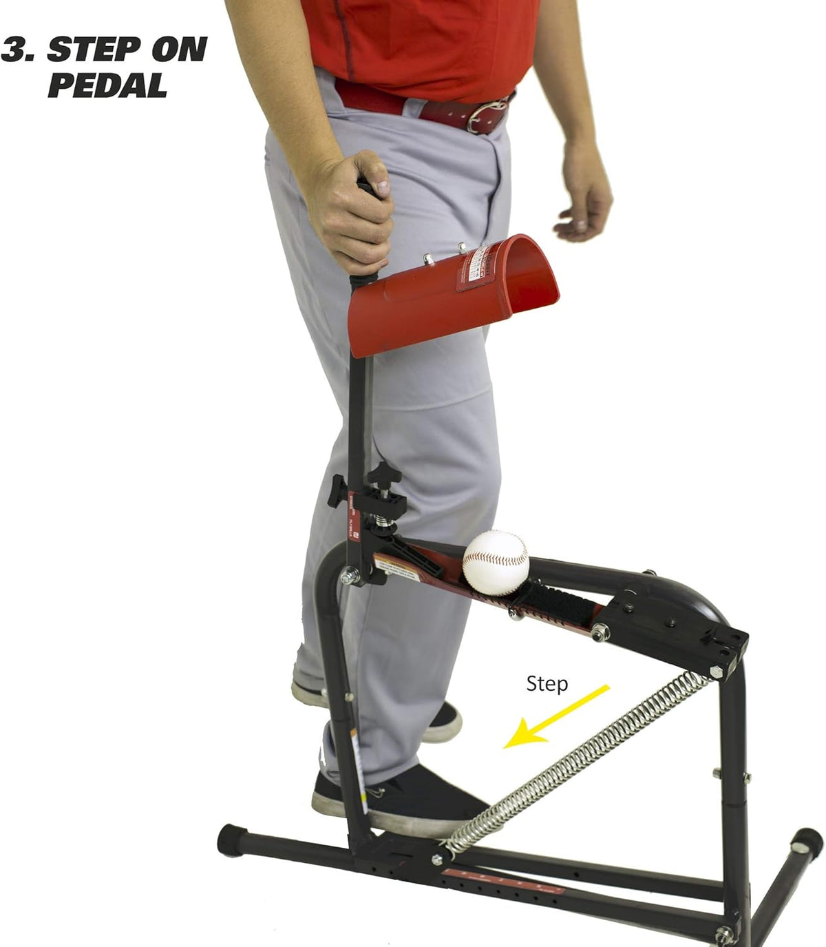 50 MPH Baseball & Softball Pitching Machine Z952243