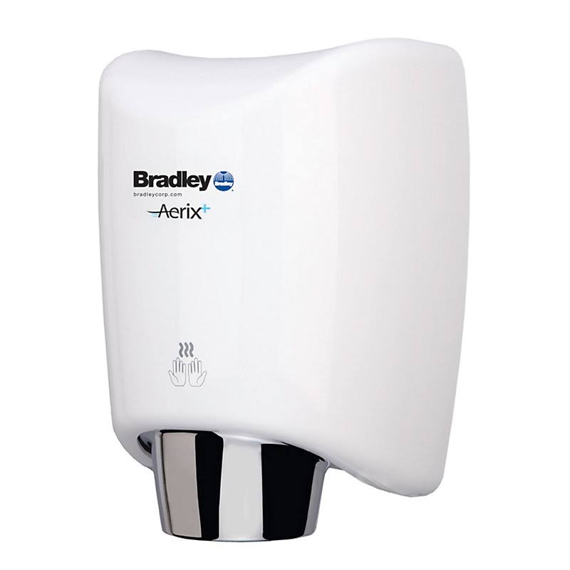 Bradley Surface-mounted Sensor-Operated Hand Dryer with Cast Aluminum Cover G890