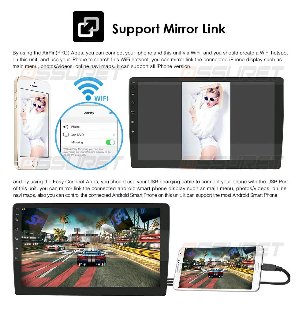 Android 12 2+32GB Car Stereo Radio Carplay GPS Navigation C9977