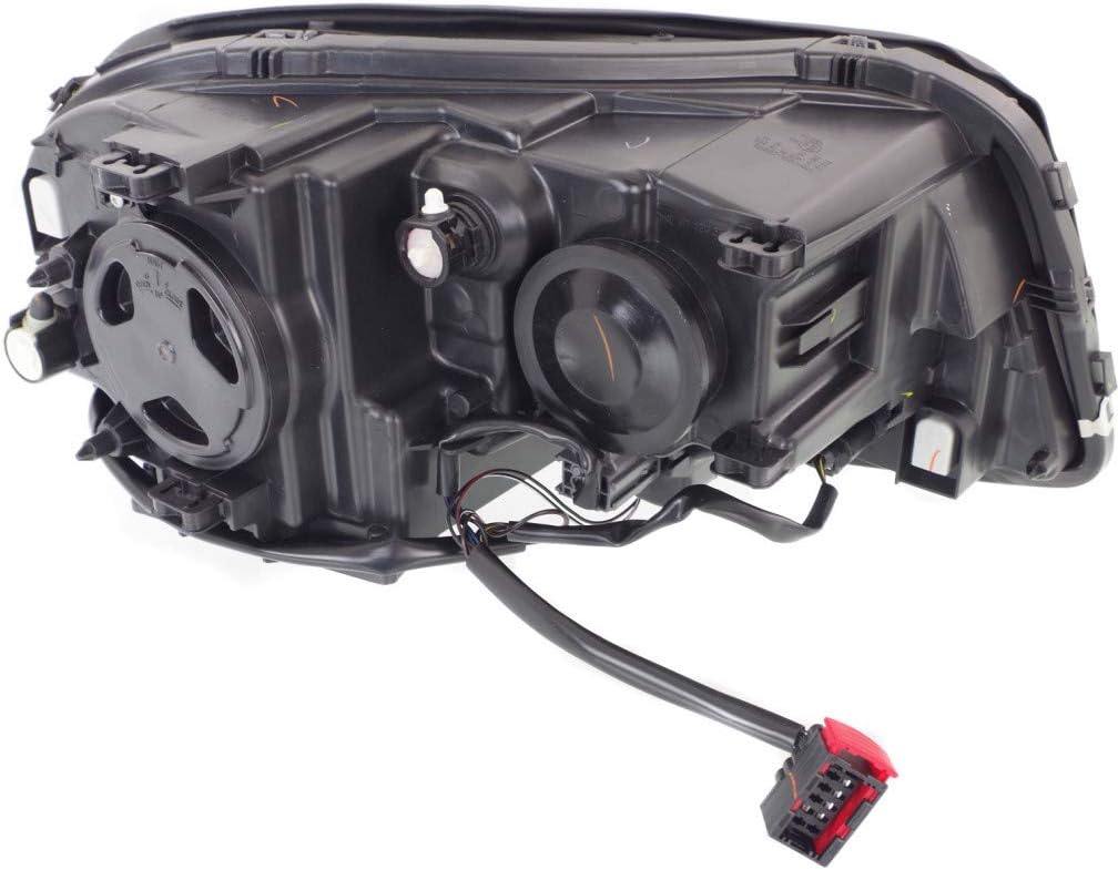 Headlight Assembly Driver and Passenger Side Halogen with Bulbs B181536