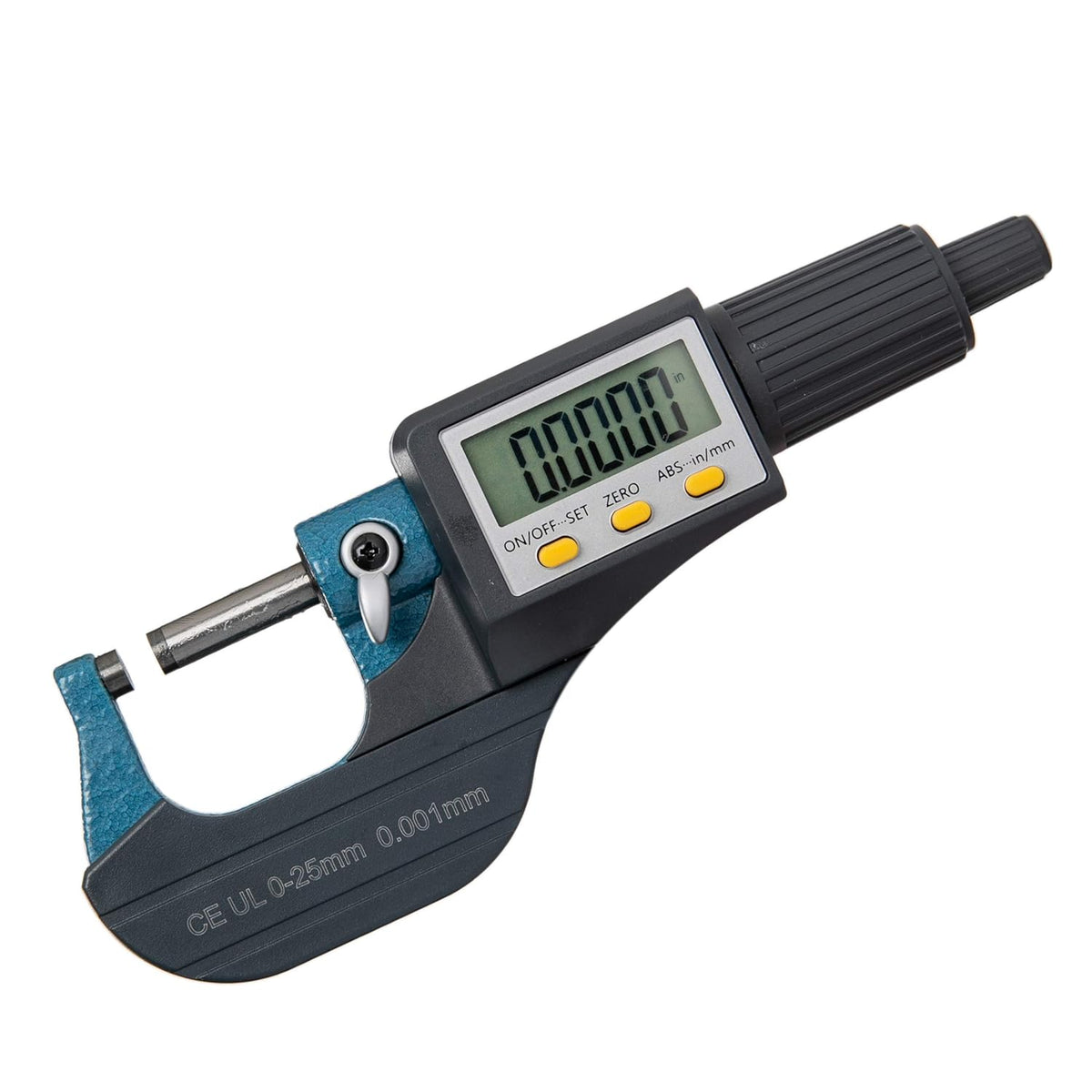 Digital Electronic Display Micrometer 0-1 / 0-25mm Gauge 0.00004 / 0.001mm Thickness Measuring Tools F406