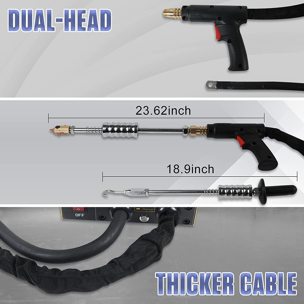 220V 7 Modes 3KW Stud Welder Dent Repair Kit L1145