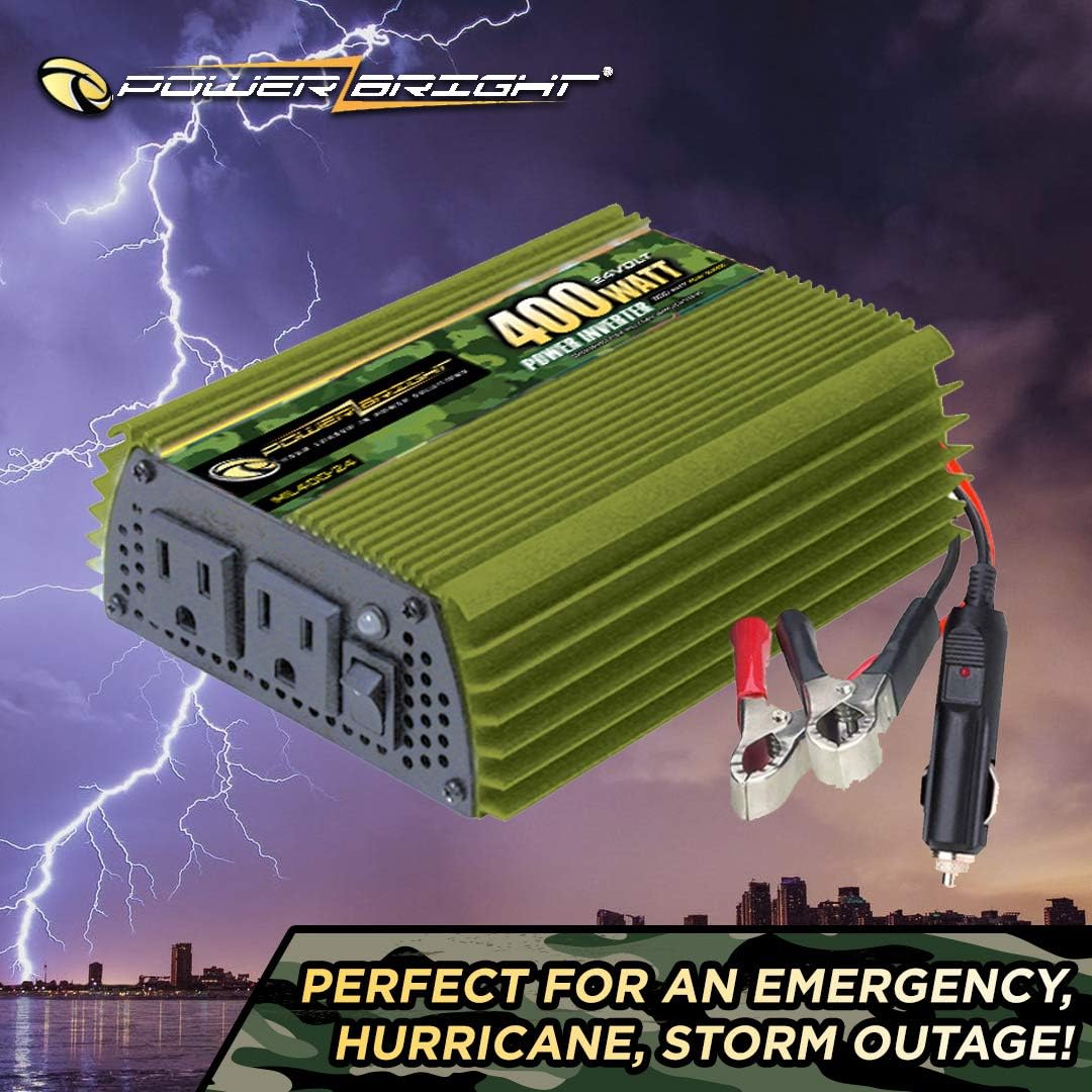 2300 Watt 24V Power Inverter with Dual 110V AC Outlets Z9322