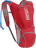 Racing Red Silver 5 Liter Hydration Backpack N4604