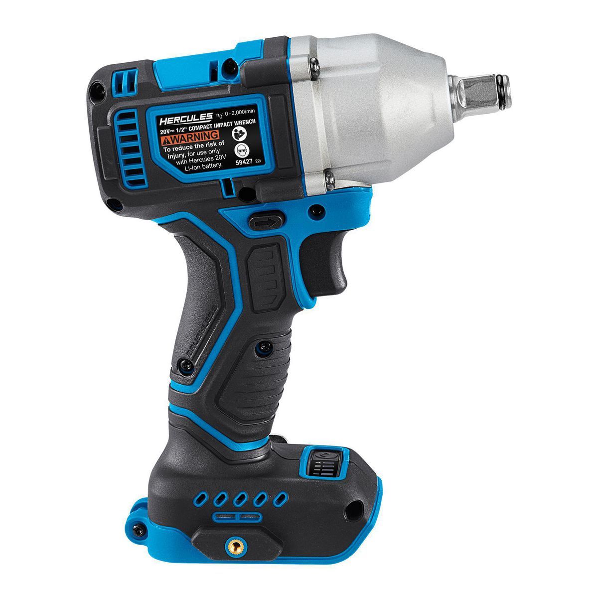 20V Brushless Cordless 1/2 in. Compact 4-Mode Impact Wrench with Friction Ring S22854