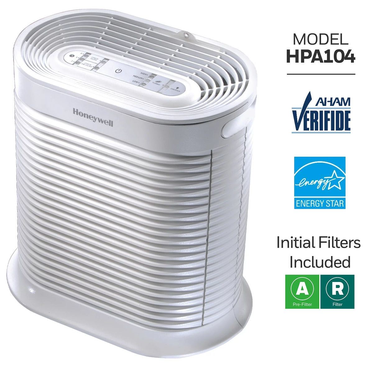 Air Purifier HEPA Filter 155 sq ft G52705