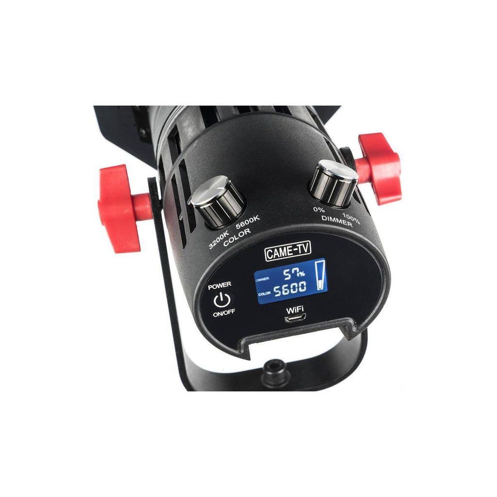 55W Bi-Color Fresnel LED Light with Carry Bag M642
