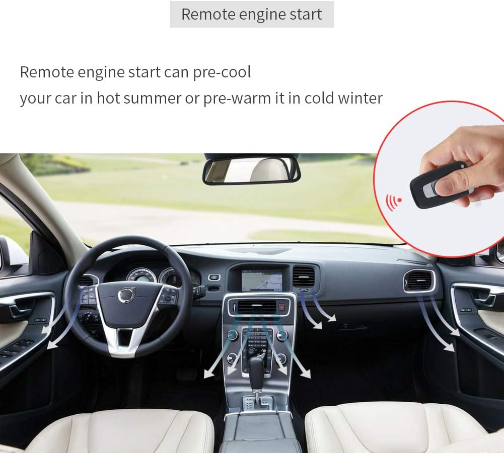Rolling Code Universal PKE Car Alarm System L899604