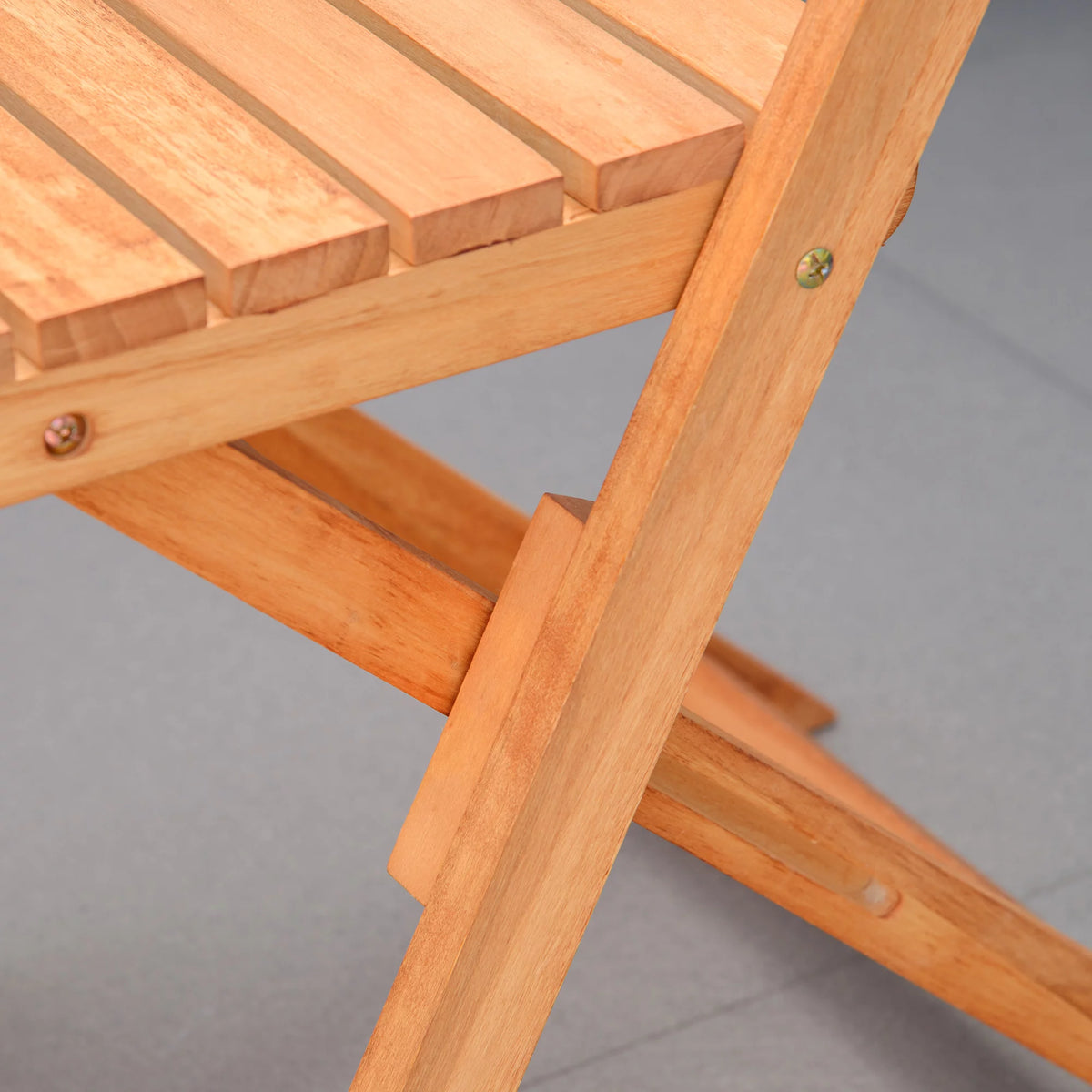 3 Piece Wooden Patio Bistro Set G61847