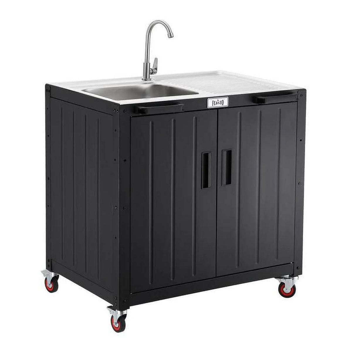 Freestanding Utility Sink with Storage Cabinet G88720