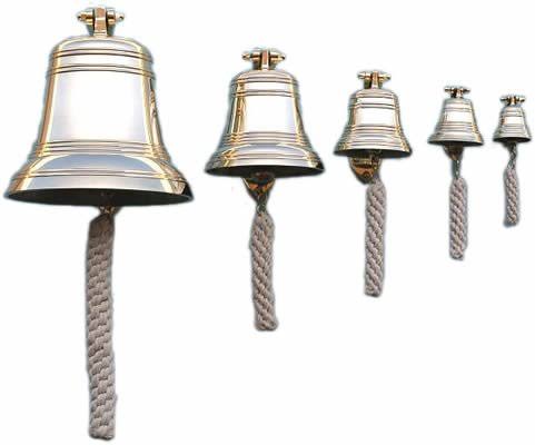 Solid Brass Nautical Ship Bell K4793