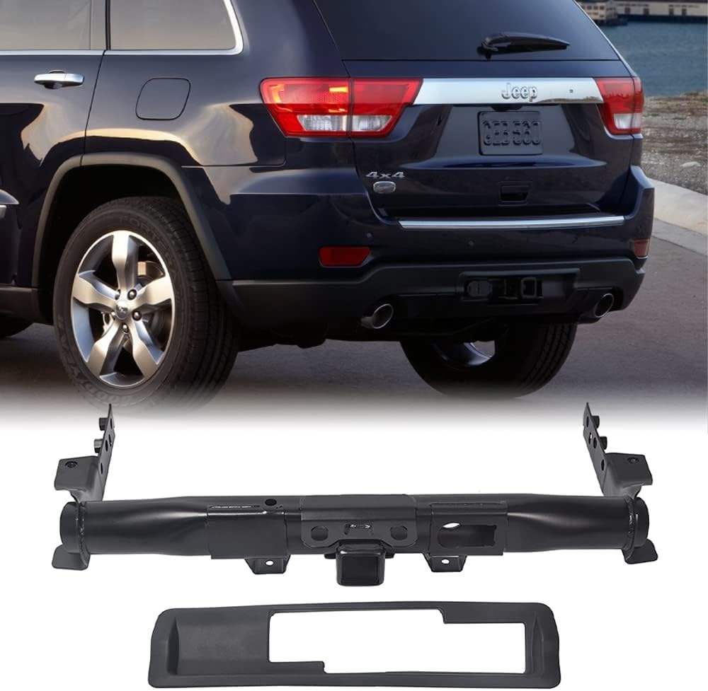 Hitch Receiver and Bezel Class IV Trailer Tow Hitch Receiver 2 Packages F3159