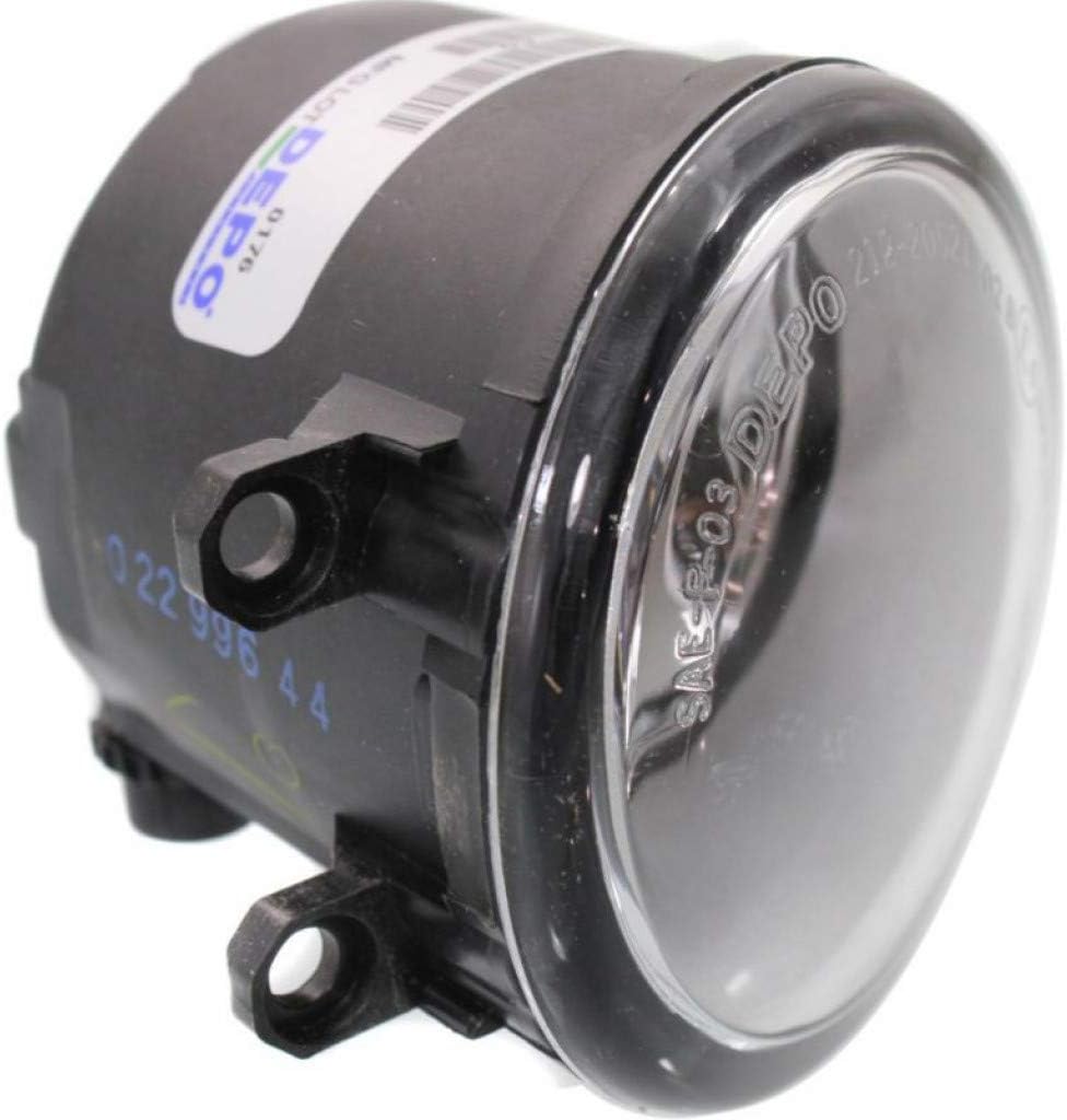 Fog Light Assembly for Toyota Venza 2009 2010 2011 2012 Driver Side Left DOT Certified Pack of 2 O889664