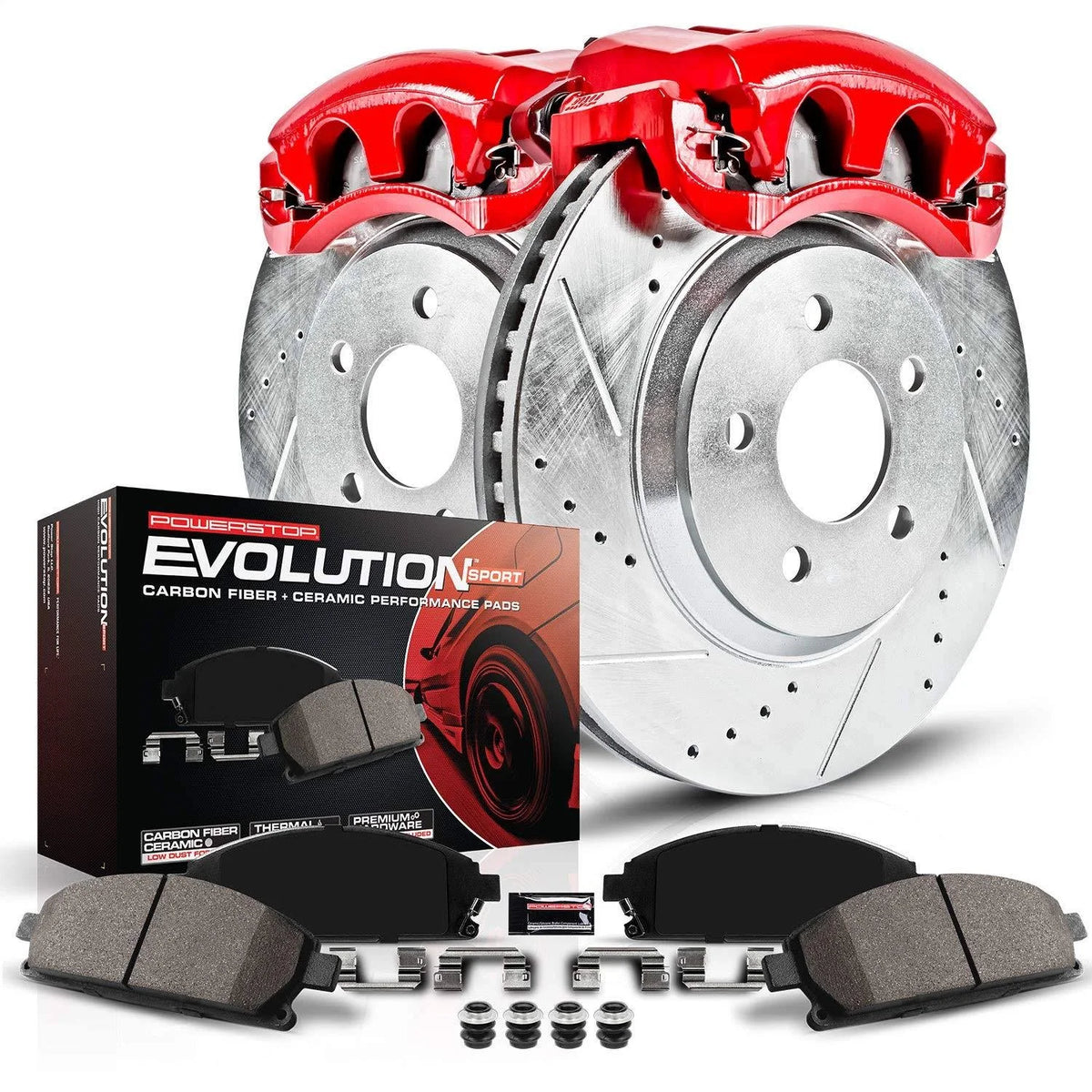 Front Z23 Evolution Sport Brake Kit with Calipers A783