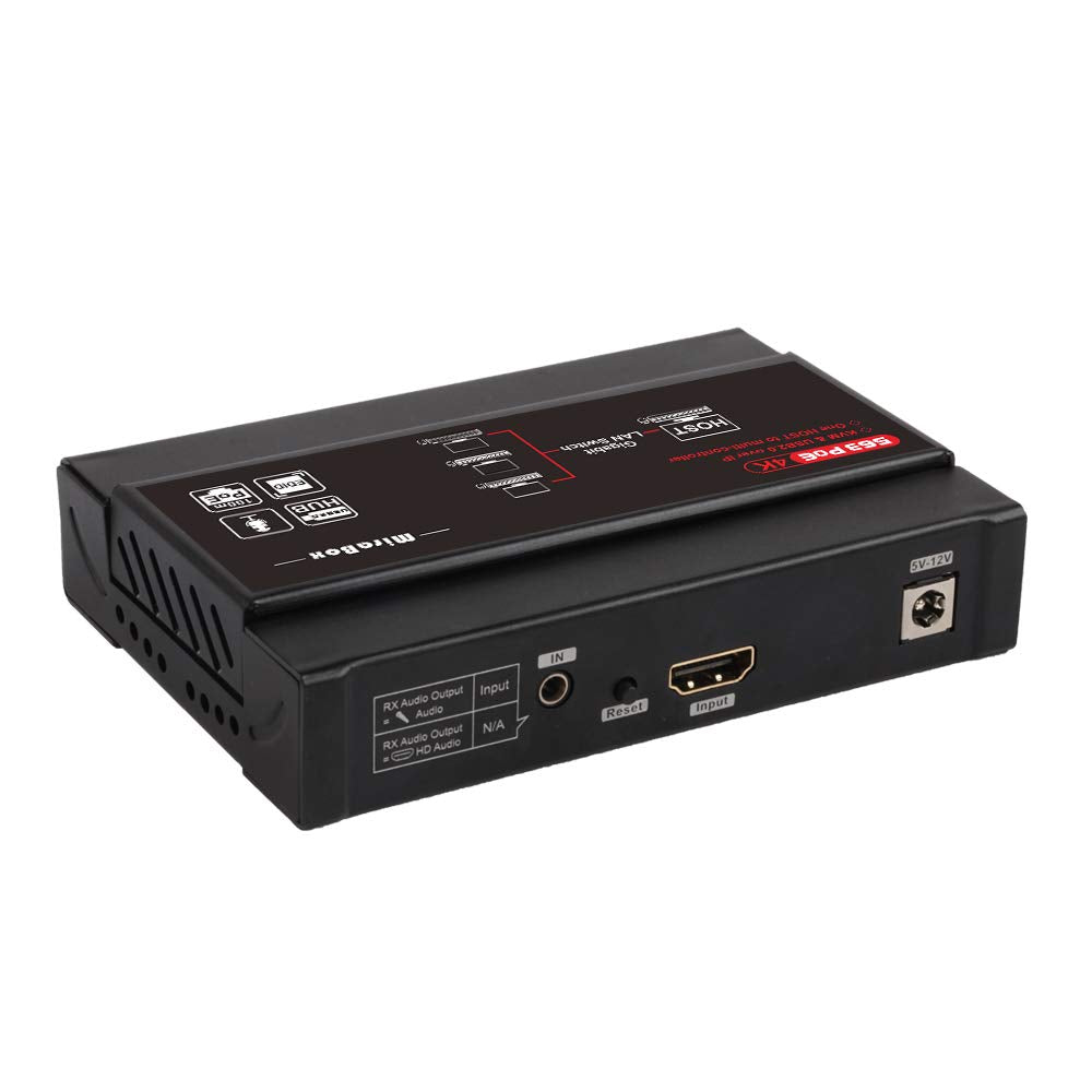4K HDMI KVM USB Extender Over IP Over Ethernet, Receiver with USB 2.0 Port H351770
