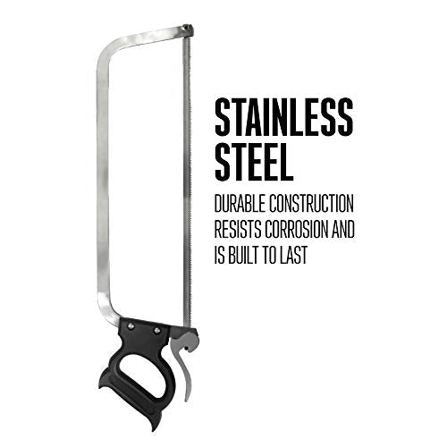22 Inch Stainless Steel Serrated Blade Meat and Bone Saw V35921
