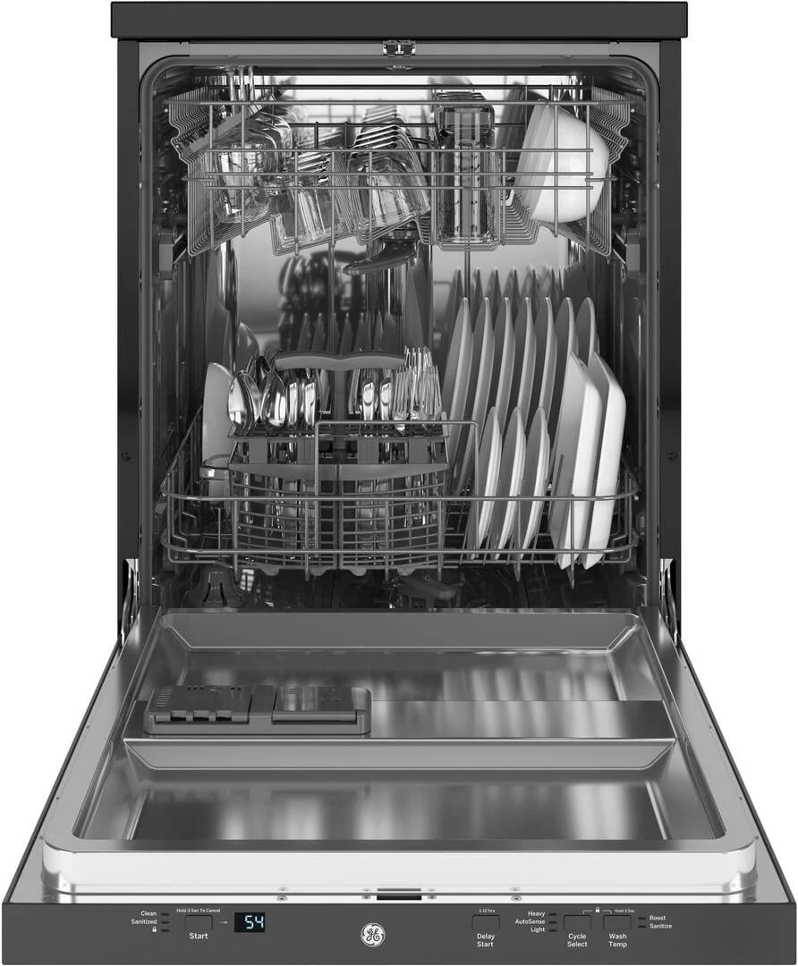 24 Wide 12 Place Setting Top Control Dishwasher - Stainless Steel R886