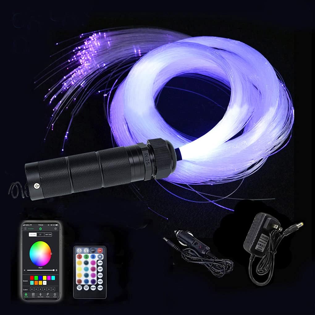 6W Bluetooth RGBW Fiber Optic Star Ceiling Kit with Remote V8825