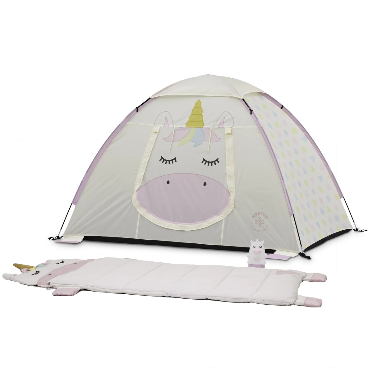 Kid's Camping Combo One-room Tent Sleeping Bag Lantern Z1094