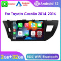 Android 12 2+32GB Car Stereo Radio Carplay GPS Navigation C9977