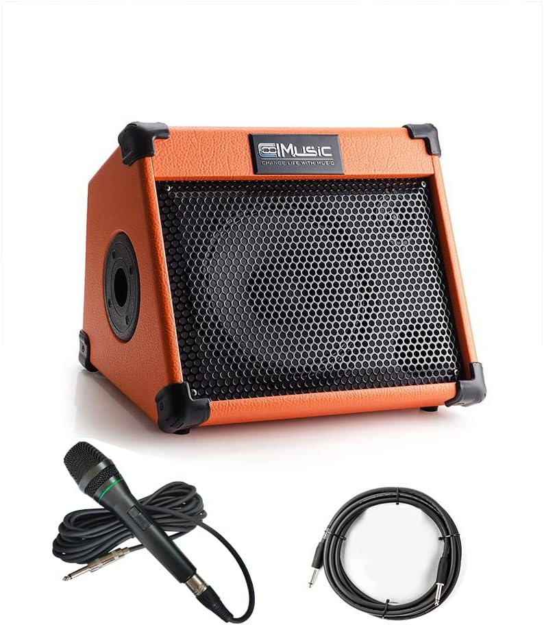 20 Watt Portable Bluetooth Acoustic Guitar Amplifier T9825