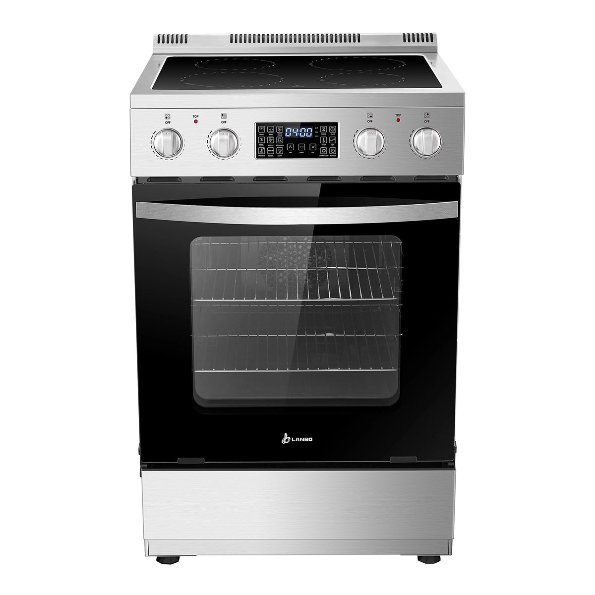 24 inch 2.9 Cu.ft Freestanding Electric Range with Convection Oven Y6248