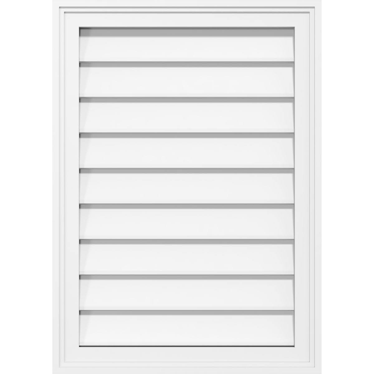 42x22W x 26x22H PVC Gable Vent with Brickm O2492