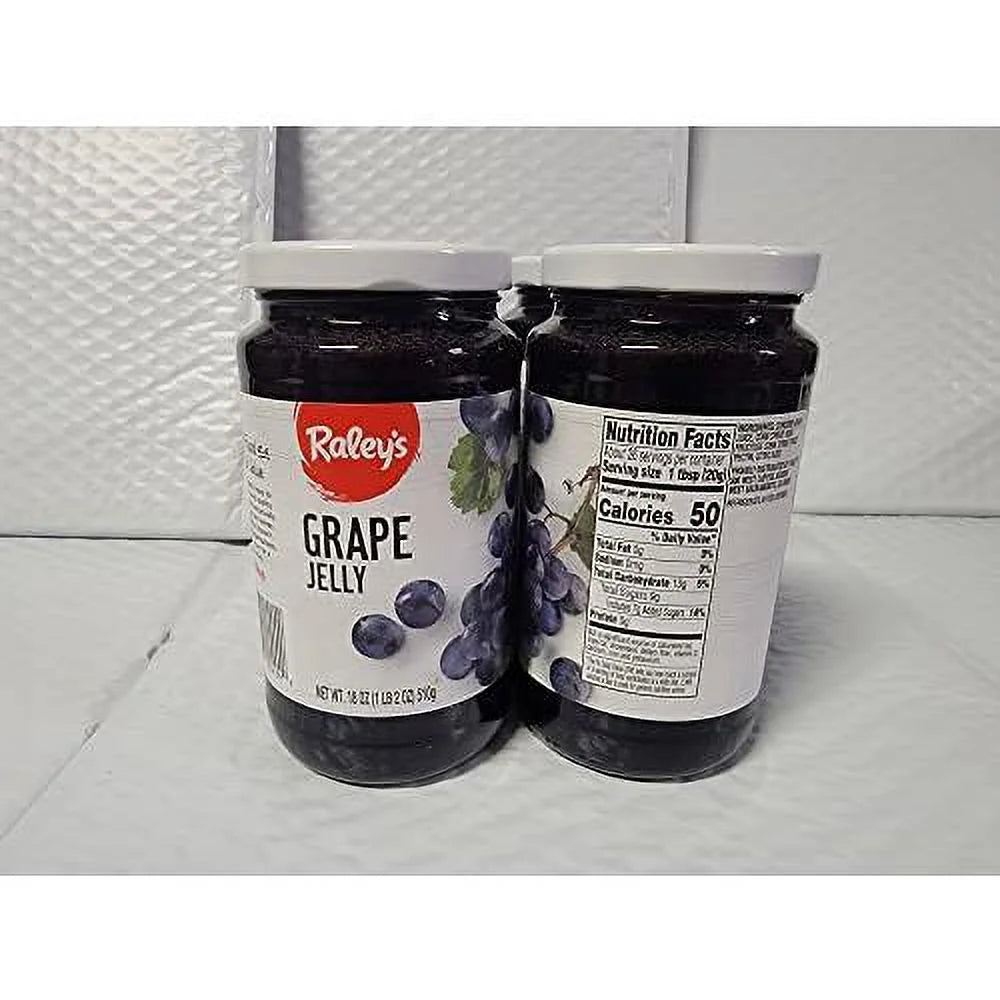 Grape Jelly 18 Ounces Pack Of 4 Glass Jars D34997