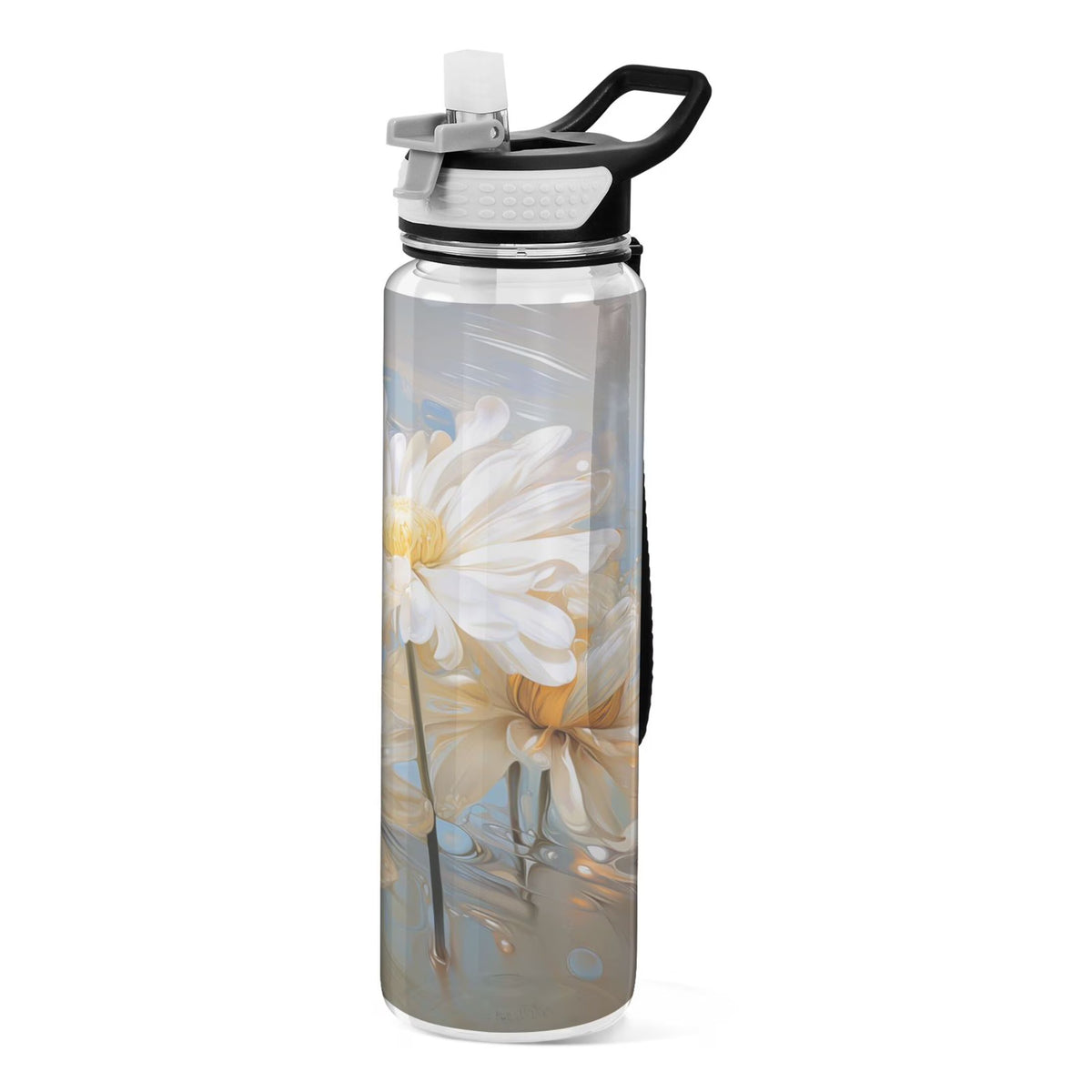 Clear Tritan 32oz Water Bottle with Straw N433890