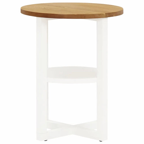 15.7"x19.7" Solid Oak Wood Table P580
