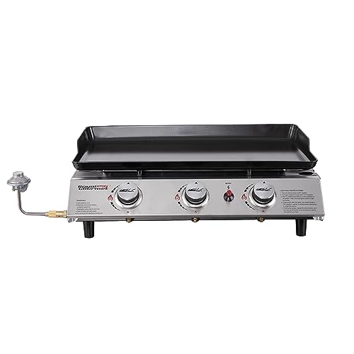 3-Burner Portable Gas Grill Griddle L968195