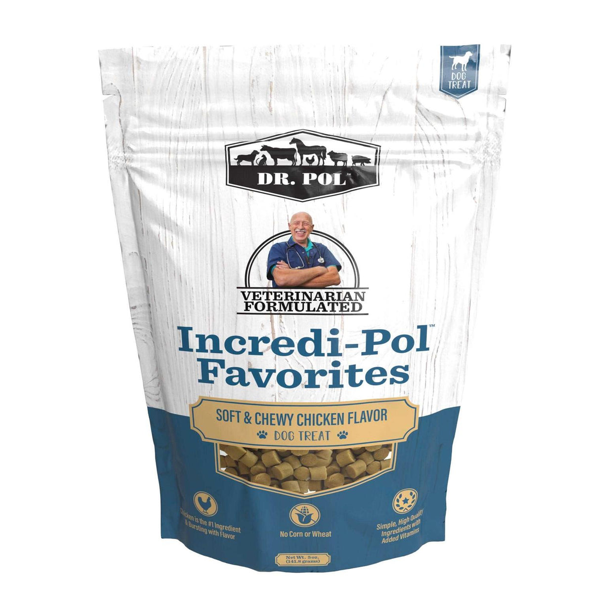 Chicken Flavor Soft and Chewy Dog Treats F756