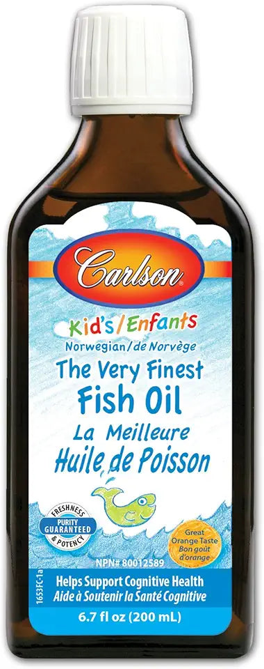 Kid's Fish Oil Liquid Orange 6.7 FZ X73087