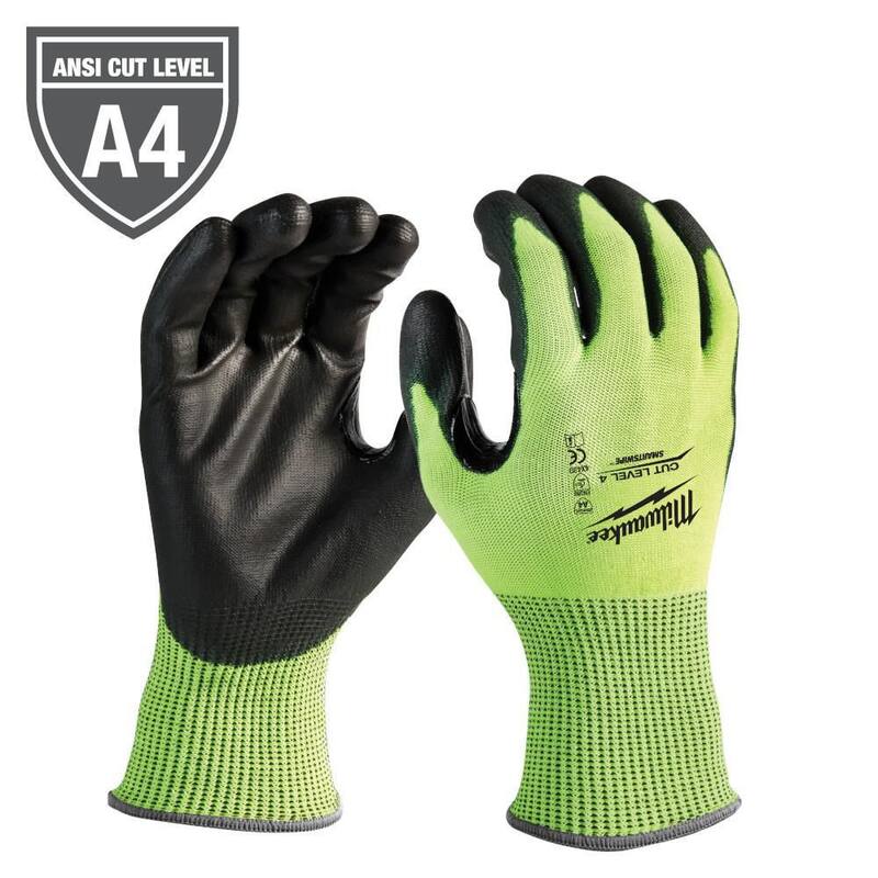 Cut Resistant Polyurethane Dipped Work Gloves J26170