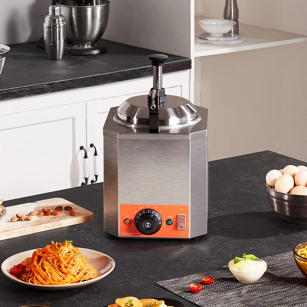 2.3 Qt Stainless Steel Electric Cheese Dispenser M74387