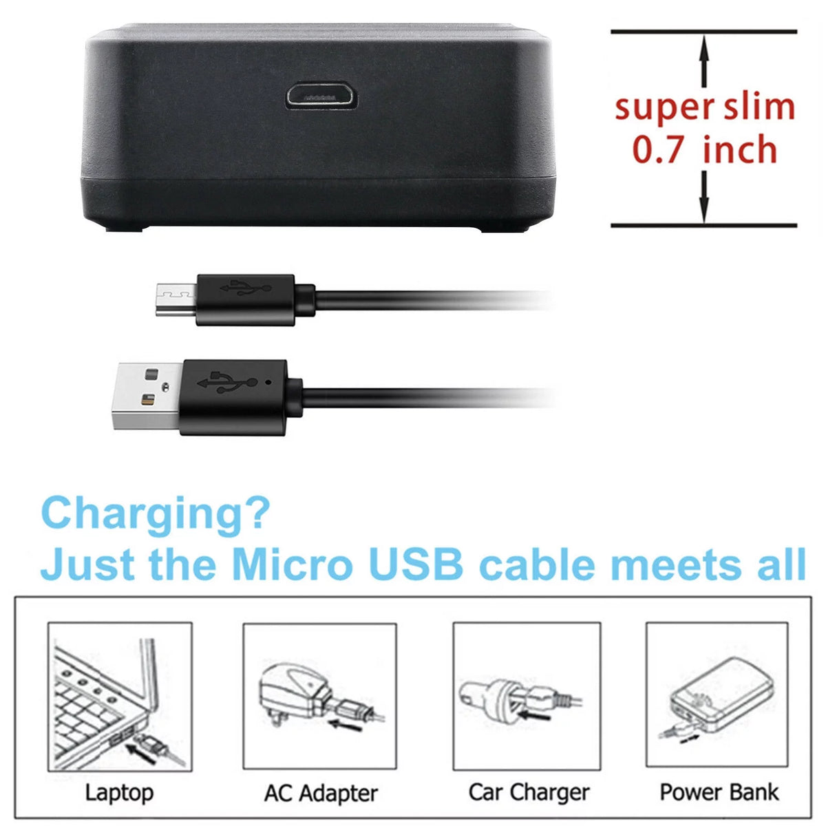BLH-1 Battery and USB Charger P320015