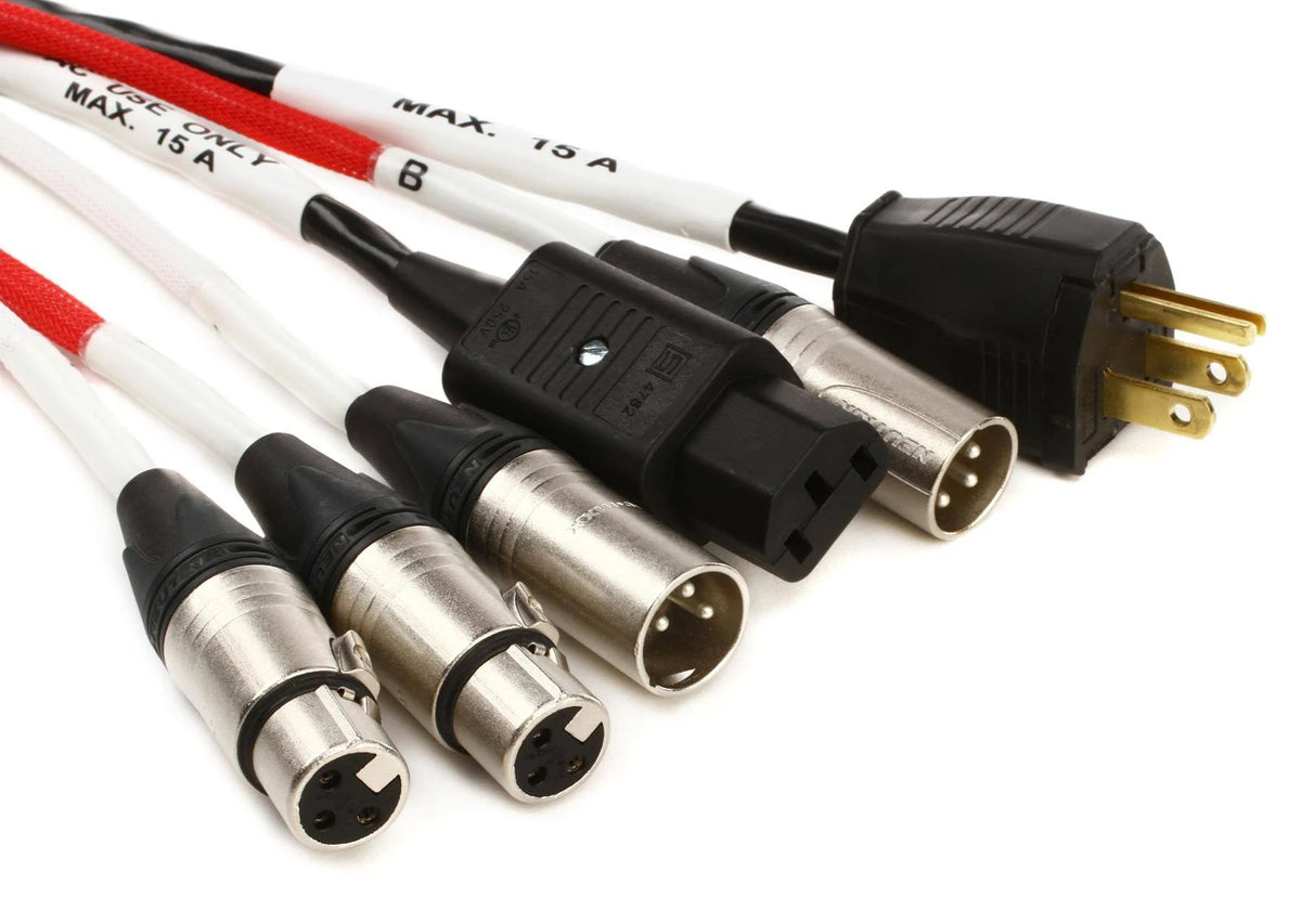 50ft Powered Speaker AC Power Signal Cable I99204