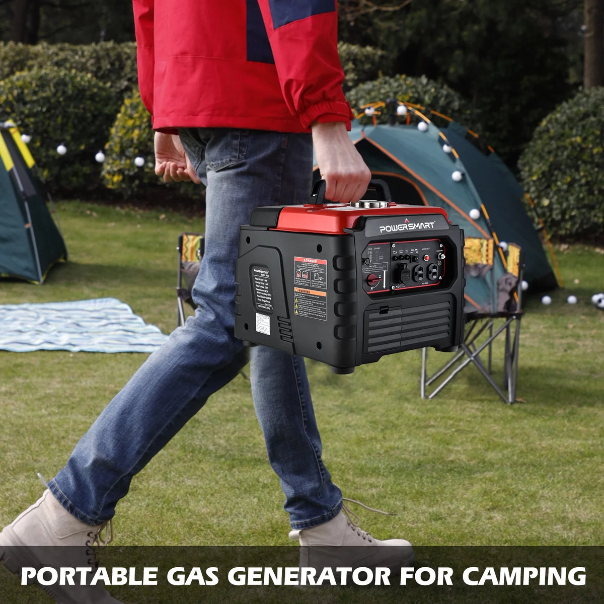 1500 Watt Portable Gas Power Inverter Generator T35443